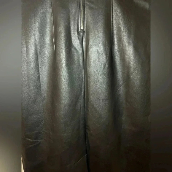 SPANX Leather-Like Sleeveless Sheath Dress Luxe Black / S - Picture 7 of 11